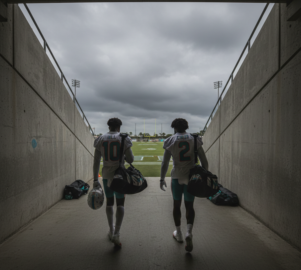 Terremoto en Miami: Los Dolphins despiden a Tyreek Hill y Bradley Chubb en una purga histórica del tope salarial